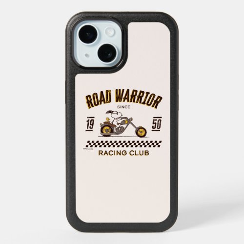 Peanuts  Snoopy  Woodstock Road Warriors iPhone 15 Case