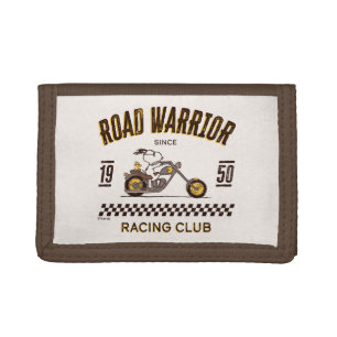 Peanuts Snoopy & Woodstock Road Warriors Trifold Wallet