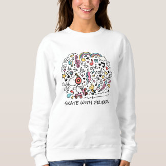 Peanuts | Snoopy & Woodstock Roller Skating Sweatshirt