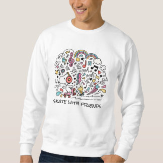 Peanuts | Snoopy & Woodstock Roller Skating Sweatshirt