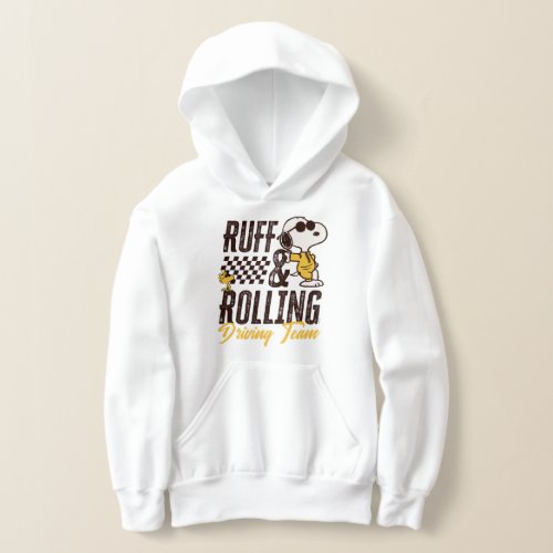 Peanuts  Snoopy  Woodstock Ruff  Rolling Hoodie