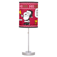 Peanuts | Snoopy & Woodstock Santa Bell Ringer Table Lamp