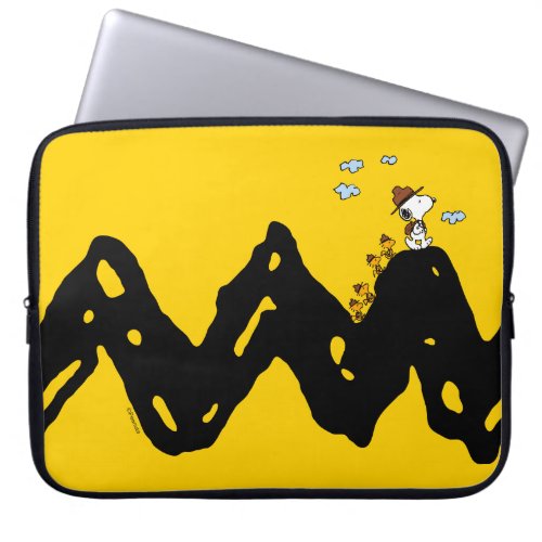 Peanuts  Snoopy  Woodstock Scout Troop Hike Laptop Sleeve