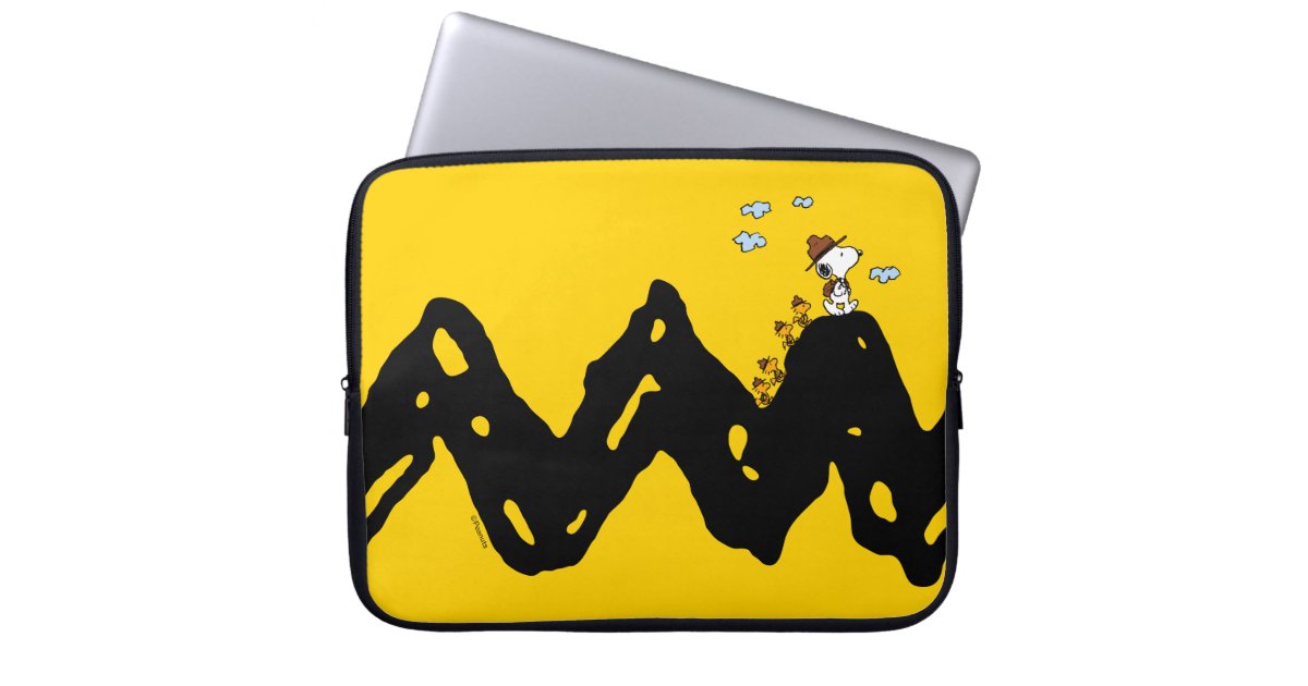 Peanuts | Snoopy & Woodstock Scout Troop Hike Laptop Sleeve | Zazzle