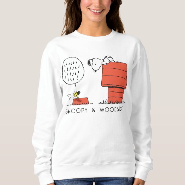 Peanuts | Snoopy & Woodstock Scuba Diving Sweatshirt (Front)