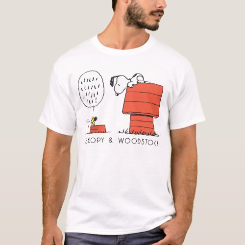 Peanuts  Snoopy  Woodstock Scuba Diving T_Shirt