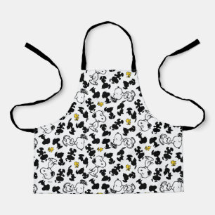 Peanuts    Snoopy & Woodstock Shadow Pattern Apron