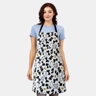 Peanuts Snoopy & Woodstock Shadow Pattern Apron