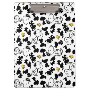 Peanuts    Snoopy & Woodstock Shadow Pattern Clipboard