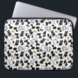 Peanuts |  Snoopy & Woodstock Shadow Pattern Laptop Sleeve<br><div class="desc">Check out this fun Peanuts design featuring Snoopy and Woodstock.</div>
