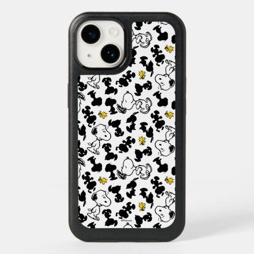 Peanuts   Snoopy  Woodstock Shadow Pattern OtterBox iPhone 14 Case