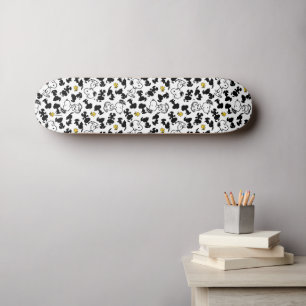 Peanuts Snoopy & Woodstock Shadow Pattern Skateboard