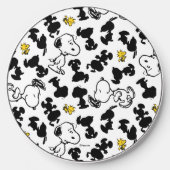 Peanuts | Snoopy & Woodstock Shadow Pattern Wireless Charger (Front)