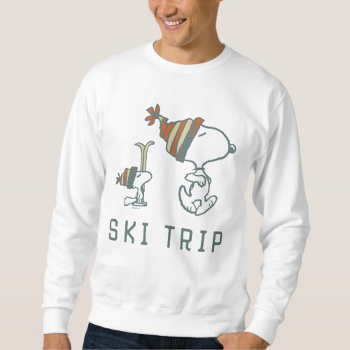 Peanuts  Snoopy  Woodstock Ski Trip 2 Sweatshirt