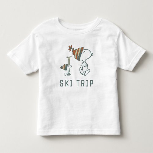 Peanuts  Snoopy  Woodstock Ski Trip 2 Toddler T_shirt