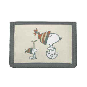 Peanuts   Snoopy & Woodstock Ski Trip 2 Trifold Wallet