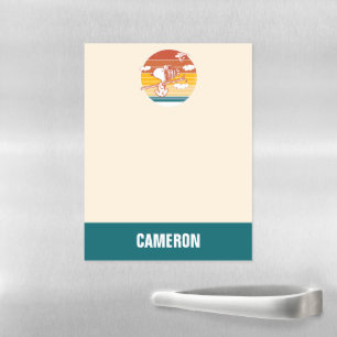 Peanuts Snoopy & Woodstock Ski Trip Magnetic Dry Erase Sheet