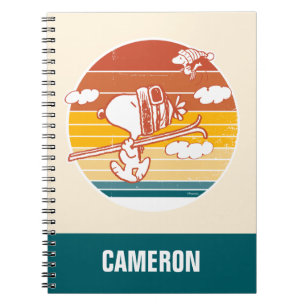 Peanuts Snoopy & Woodstock Ski Trip Notebook