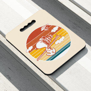 Peanuts Snoopy & Woodstock Ski Trip Seat Cushion