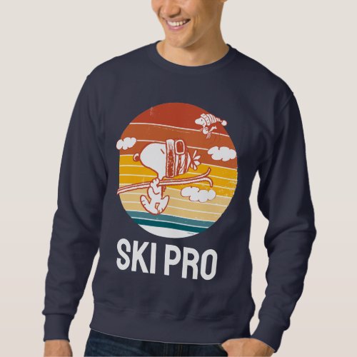 Peanuts  Snoopy  Woodstock Ski Trip Sweatshirt