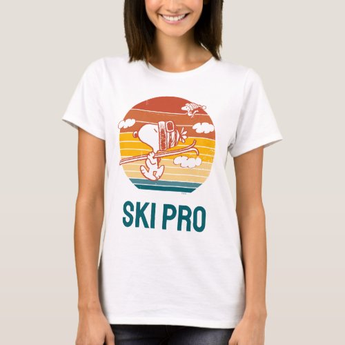 Peanuts  Snoopy  Woodstock Ski Trip T_Shirt