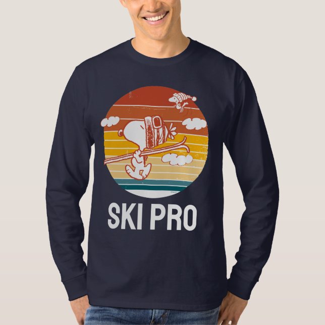 Peanuts | Snoopy & Woodstock Ski Trip T-Shirt (Front)