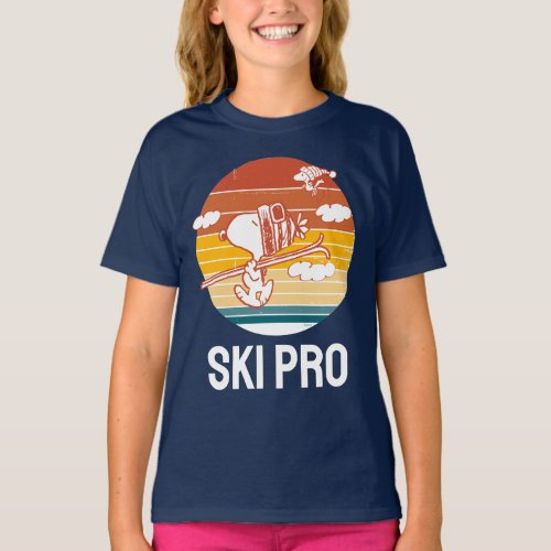 Peanuts  Snoopy  Woodstock Ski Trip T_Shirt