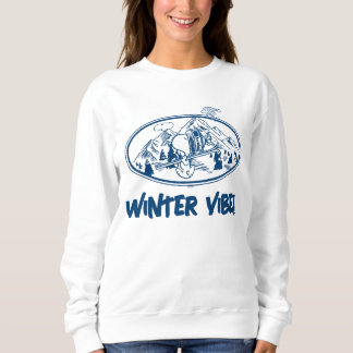 Peanuts | Snoopy & Woodstock Skiing Sweatshirt