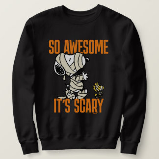 Peanuts | Snoopy & Woodstock So Awesome It's Scary Sweatshirt