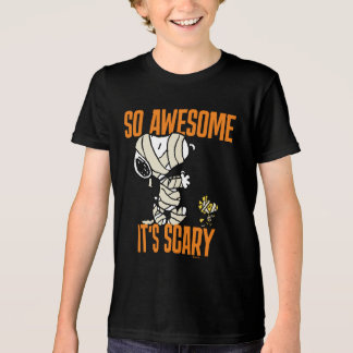 Peanuts | Snoopy & Woodstock So Awesome It's Scary Tri-Blend Shirt