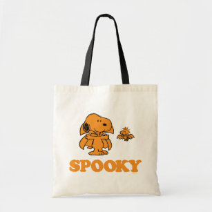 Peanuts   Snoopy & Woodstock Spooky Tote Bag
