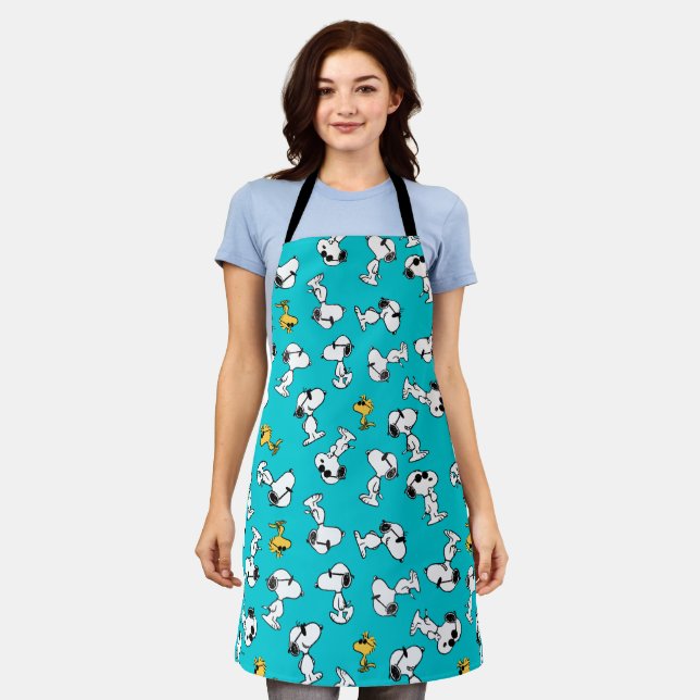 Peanuts | Snoopy & Woodstock Sunglasses Pattern Apron (Worn)