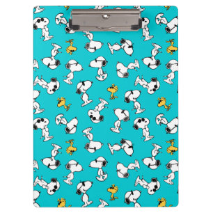Peanuts   Snoopy & Woodstock Sunglasses Pattern Clipboard