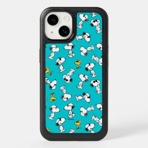 Peanuts Snoopy & Woodstock Sunglasses Pattern OtterBox iPhone 14 Case