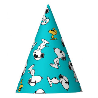Peanuts | Snoopy & Woodstock Sunglasses Pattern Party Hat