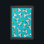 Peanuts | Snoopy & Woodstock Sunglasses Pattern Trifold Wallet<br><div class="desc">Check out this fun Peanuts design featuring Snoopy and Woodstock.</div>