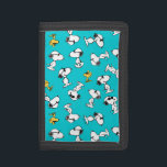 Peanuts | Snoopy & Woodstock Sunglasses Pattern Trifold Wallet<br><div class="desc">Check out this fun Peanuts design featuring Snoopy and Woodstock.</div>
