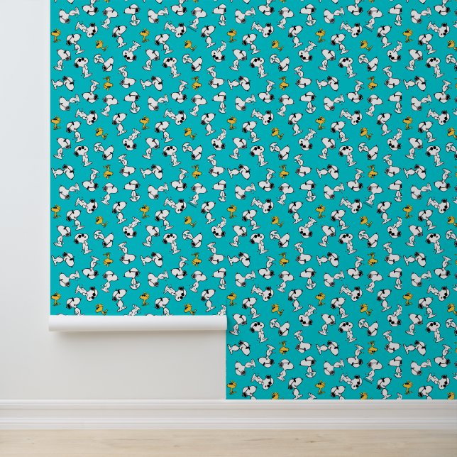 Peanuts | Snoopy & Woodstock Sunglasses Pattern Wallpaper (Application)
