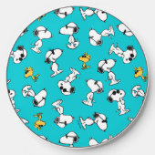 Peanuts | Snoopy & Woodstock Sunglasses Pattern Wireless Charger (Front)