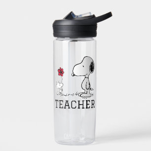 PEANUTS   Snoopy & Woodstock Teacher Water Bottle