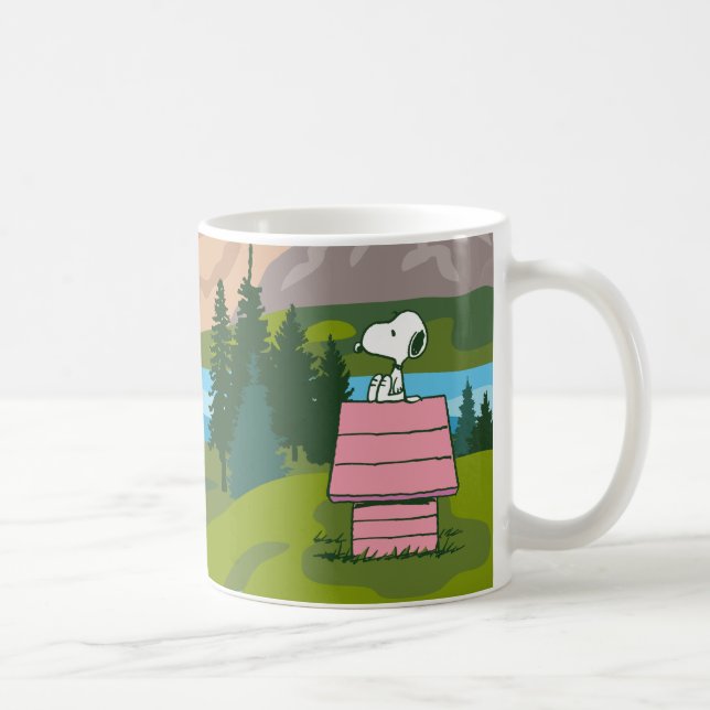 Peanuts | Snoopy & Woodstock The Great Outdoors Coffee Mug (Right)