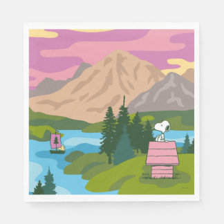 Peanuts | Snoopy & Woodstock The Great Outdoors Napkins
