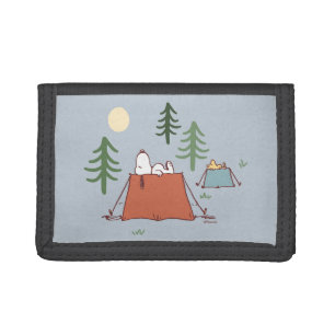 Peanuts Snoopy & Woodstock Tri-fold Wallet