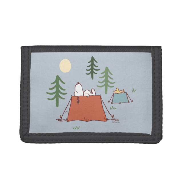 Peanuts | Snoopy & Woodstock Trifold Wallet (Front)