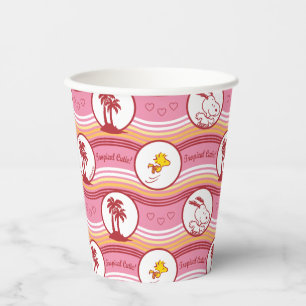 Peanuts   Snoopy & Woodstock Tropical Cutie Paper Cups