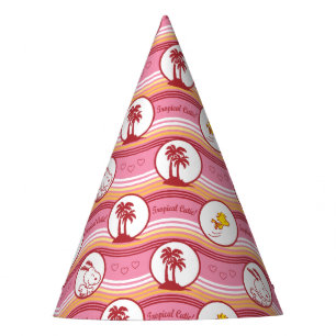 Peanuts Snoopy & Woodstock Tropical Cutie Party Hat