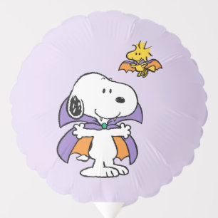 Peanuts Snoopy Woodstock Vampire Halloween Balloon