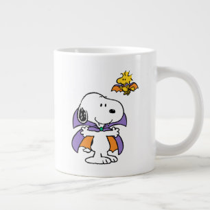 Peanuts Snoopy Woodstock Vampire Halloween Giant Coffee Mug