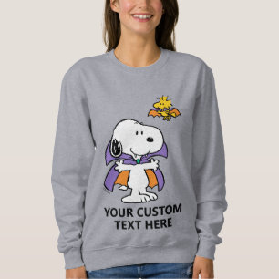 Peanuts Snoopy Woodstock Vampire Halloween Sweatshirt