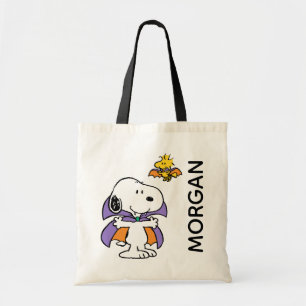 Peanuts Snoopy Woodstock Vampire Halloween Tote Bag